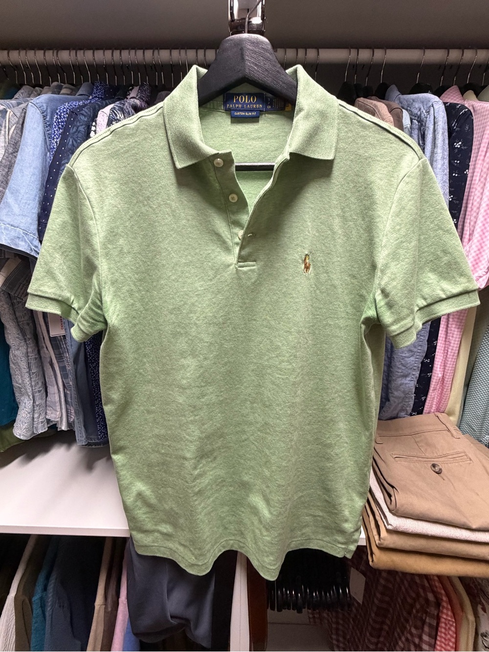 Ralph Lauren Light Green Men's Polo